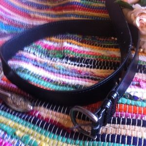 Target Black Men's Faux Leather Belt